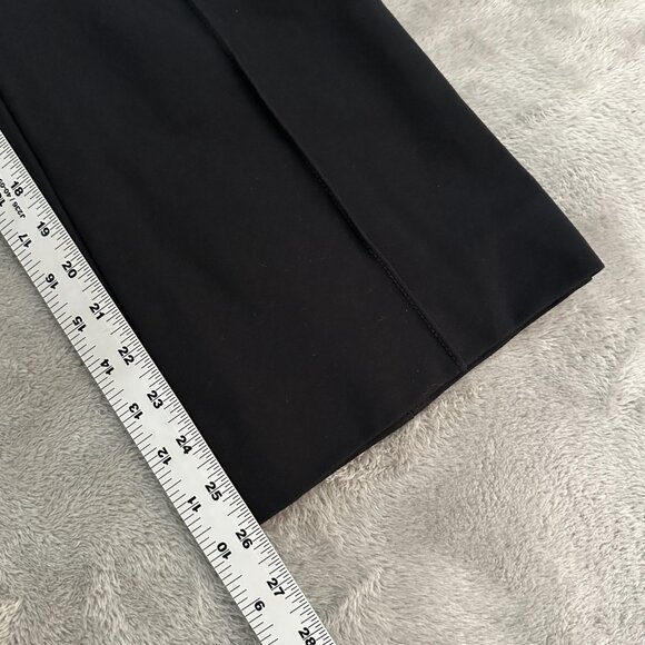 Maeve The Margo Black Ponte Knit Bootcut Pants SMALL Pull On Flare - Picture 7 of 8